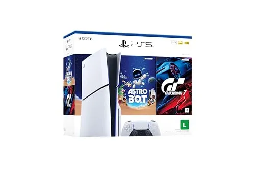 PlayStation®5 Slim Disk - Pacote ASTRO BOT e Gran Turismo 7 Branco
